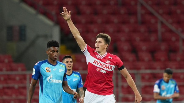 В "Спартаке" опровергли информацию об отстранении Соболева от тренировок