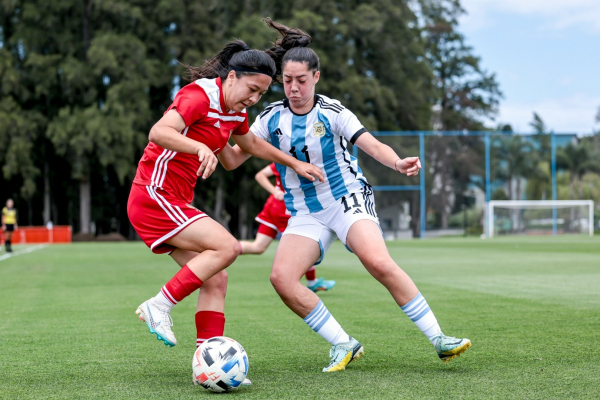 Женская молодёжная сборная России обыграла Аргентину