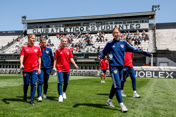 Женская сборная России сыграла вничью с Аргентиной