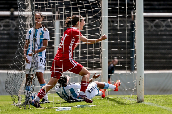 Женская молодёжная сборная России разгромила Аргентину