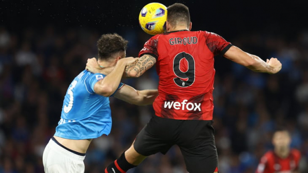 &laquo;Наполи&raquo; отыгрался с 0:2 и сыграл вничью с &laquo;Миланом&raquo; 