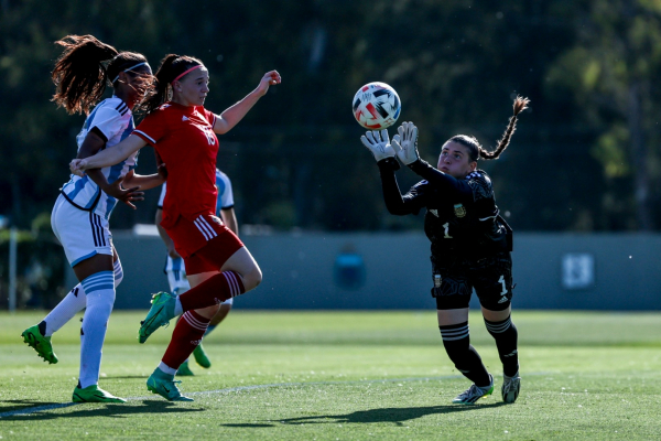 Женская сборная России обыграла Аргентину