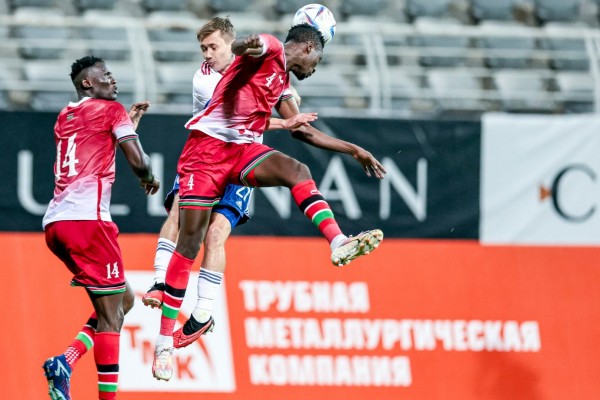 Сборная России сыграла вничью с Кенией