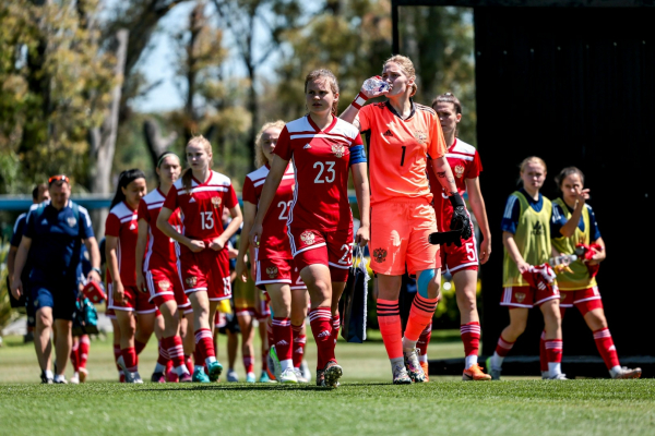 Женская молодёжная сборная России обыграла Аргентину