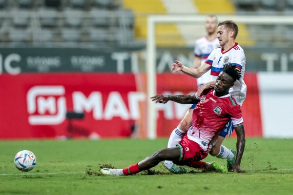 Сборная России сыграла вничью с Кенией