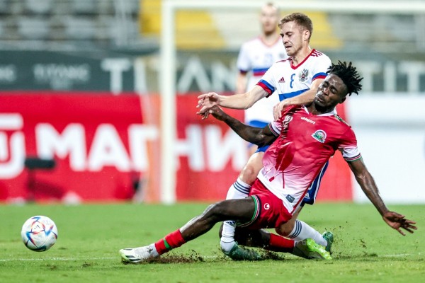 Сборная России сыграла вничью с Кенией