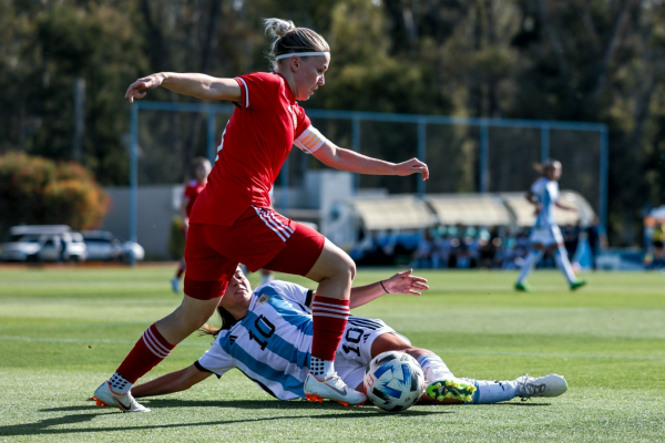 Женская сборная России обыграла Аргентину