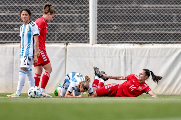 Женская сборная России сыграла вничью с Аргентиной