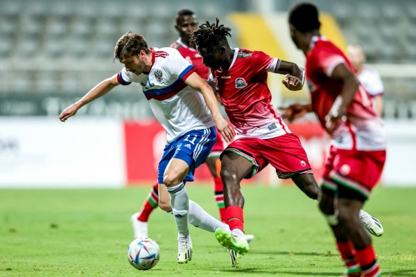 Сборная России сыграла вничью с Кенией