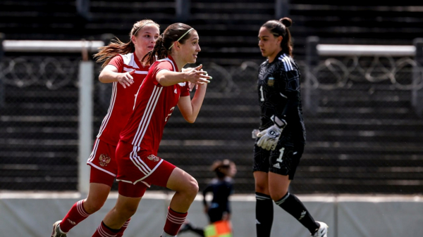 Женская молодёжная сборная России разгромила Аргентину