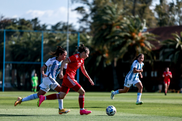 Женская сборная России обыграла Аргентину