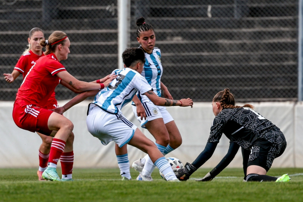 Женская сборная России сыграла вничью с Аргентиной