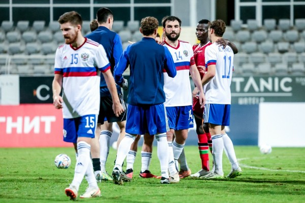 Сборная России сыграла вничью с Кенией