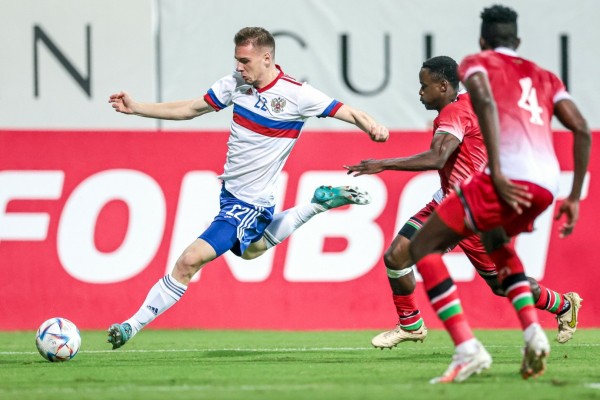 Сборная России сыграла вничью с Кенией