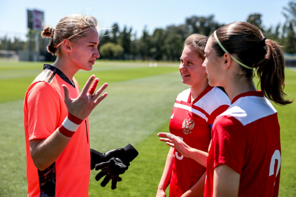 Женская молодёжная сборная России обыграла Аргентину