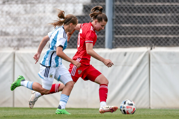 Женская сборная России сыграла вничью с Аргентиной