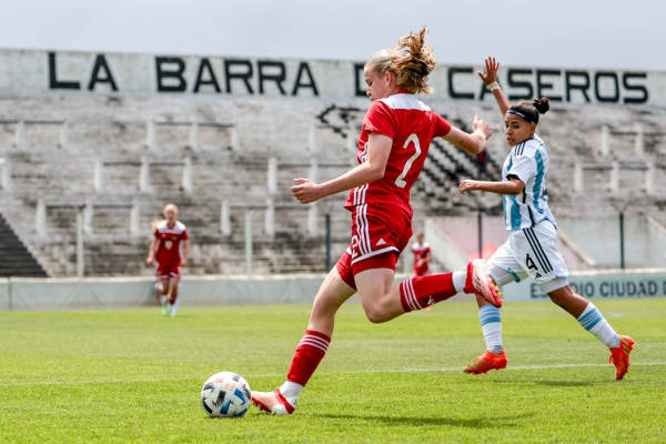 Женская молодёжная сборная России разгромила Аргентину