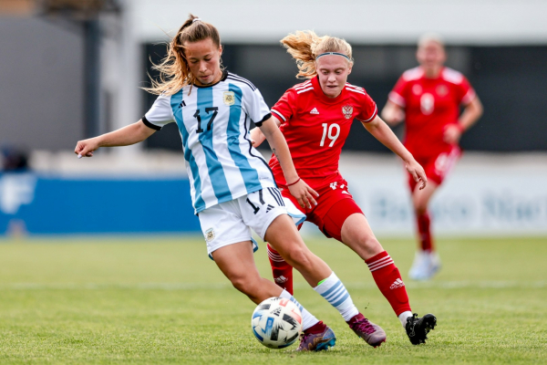 Женская сборная России сыграла вничью с Аргентиной