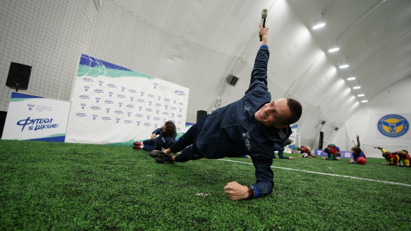 Амбассадоры РФС провели &laquo;Уроки футбола&raquo; в Вологодской области 