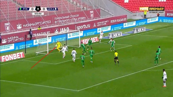 Рубин &mdash; ЦСКА &mdash; 0:0, обзор матча РПЛ 21 октября 2023: опасные моменты, статистика, видео голов