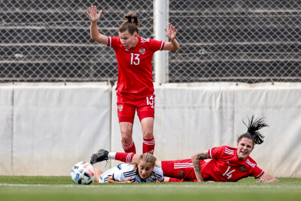 Женская сборная России сыграла вничью с Аргентиной