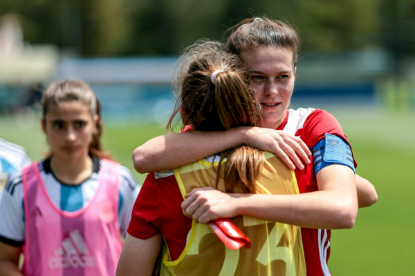 Женская молодёжная сборная России обыграла Аргентину