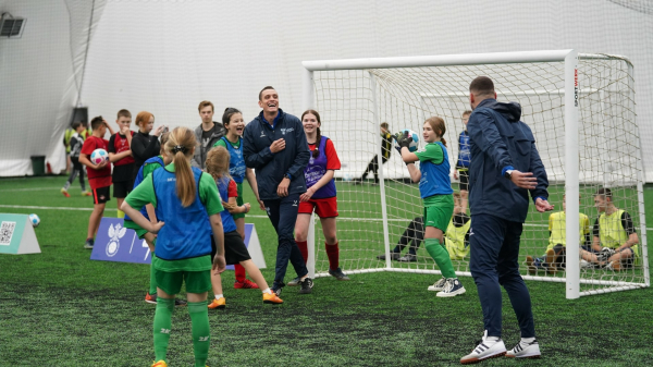 Амбассадоры РФС провели &laquo;Уроки футбола&raquo; в Вологодской области 