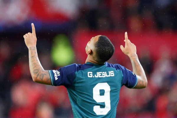 &laquo;Севилья&raquo; &mdash; &laquo;Арсенал&raquo; &mdash; 1:2, видеообзор матча Лиги чемпионов, 24 октября 2023 года, голы Габриэла Жезуса и Мартинелли