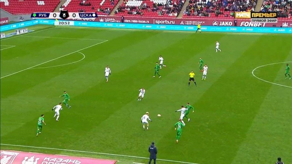 Рубин &mdash; ЦСКА &mdash; 0:0, обзор матча РПЛ 21 октября 2023: опасные моменты, статистика, видео голов