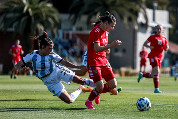 Женская сборная России обыграла Аргентину