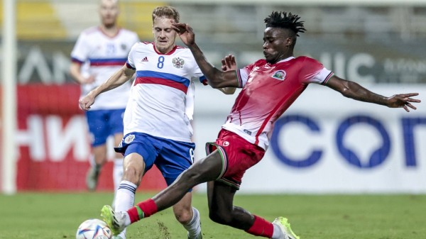 Сборная России сыграла вничью с Кенией