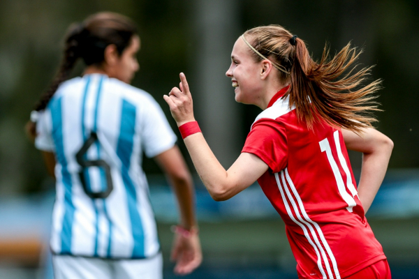 Женская молодёжная сборная России обыграла Аргентину