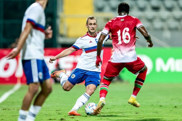 Сборная России сыграла вничью с Кенией