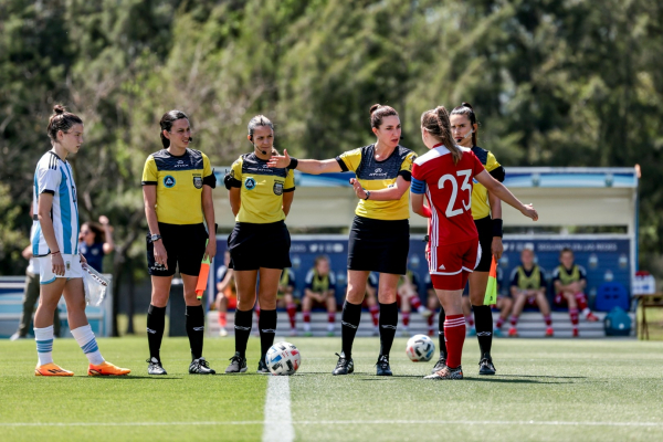 Женская молодёжная сборная России обыграла Аргентину