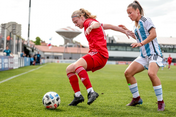 Женская сборная России сыграла вничью с Аргентиной