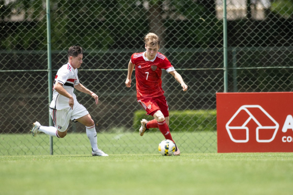 Молодежка завершила бразильское турне ничьей с &laquo;Сан-Паулу&raquo;