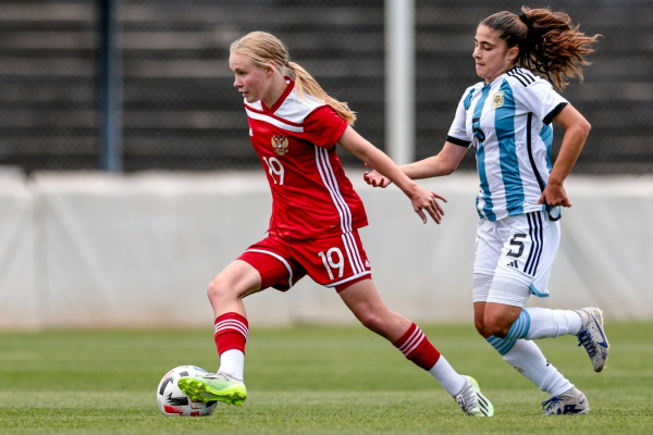 Женская молодёжная сборная России разгромила Аргентину