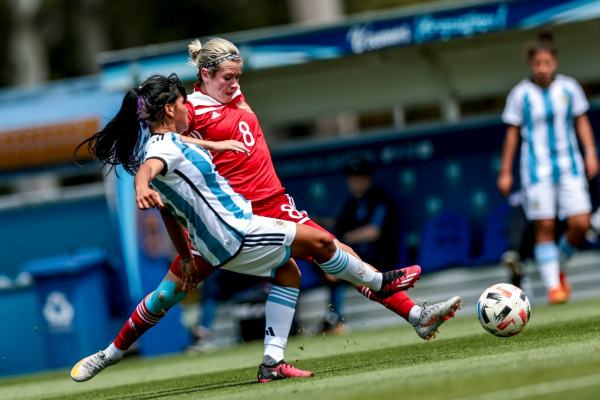 Женская молодёжная сборная России обыграла Аргентину