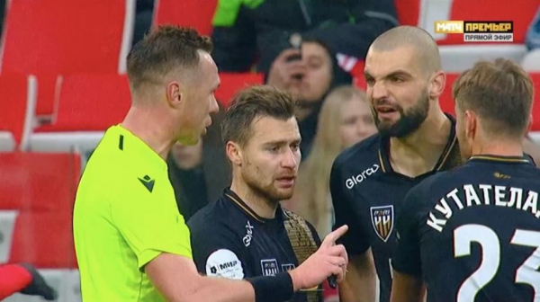 Спартак &mdash; Пари НН &mdash; 2:0, судейский скандал в матче 12-го тура РПЛ, Амелин против Гоцука, разбор, мнение, 22 октября 2023