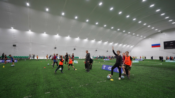 Амбассадоры РФС провели &laquo;Уроки футбола&raquo; в Вологодской области 