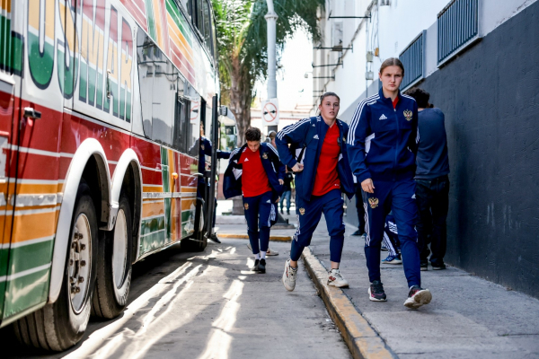 Женская сборная России сыграла вничью с Аргентиной