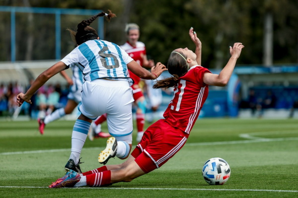 Женская молодёжная сборная России обыграла Аргентину