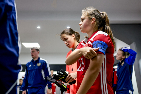 Женская молодёжная сборная России разгромила Аргентину