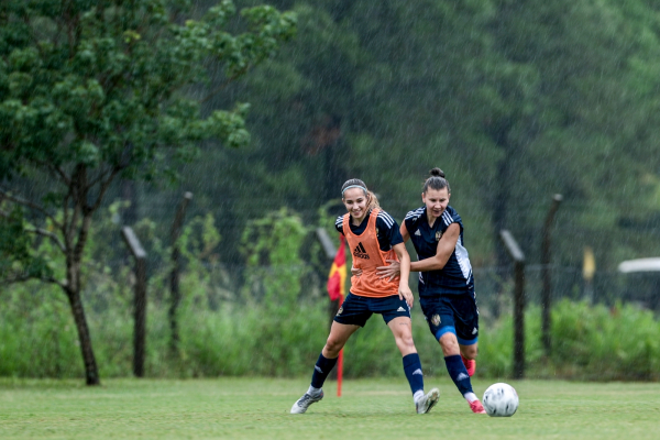 Сборные России провели первые тренировки в Парагвае