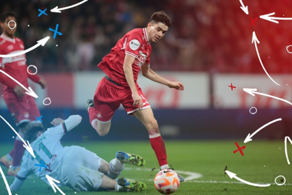 Локомотив &mdash; Спартак &mdash; 1:1, РПЛ, 5 ноября 2023: Данила Пруцев: разбор игры полузащитника, тактика