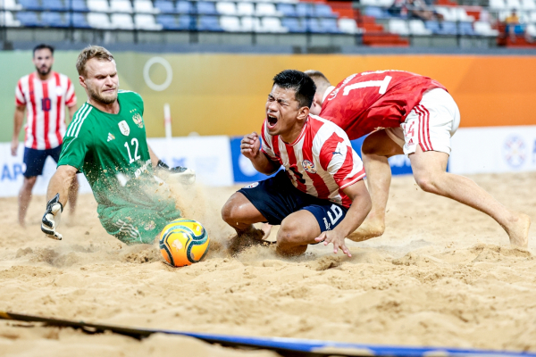 Сборная России во второй раз переиграла Парагвай