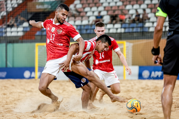 Сборная России во второй раз переиграла Парагвай