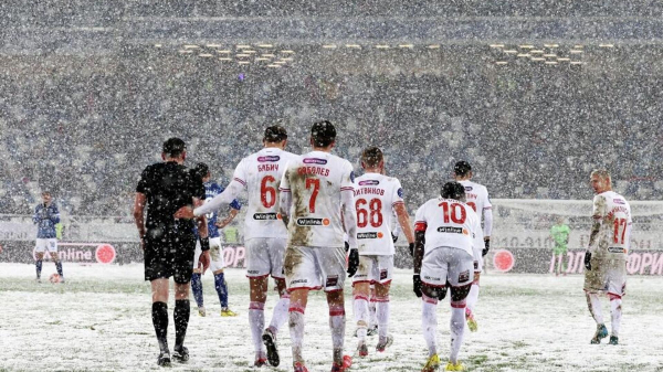 В "Спартаке" поблагодарили агронома стадиона "Калининград" за состояние поля