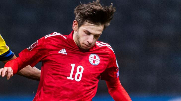 Грузия &mdash; Шотландия: стартовые составы команд