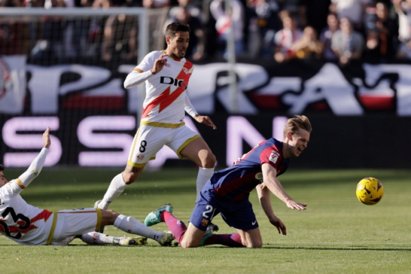 &laquo;Райо Вальекано&raquo; &mdash; &laquo;Барселона&raquo; &mdash; 1:3, обзор матча 14-го тура испанской Ла Лиги: опасные моменты, видео голов, статистика